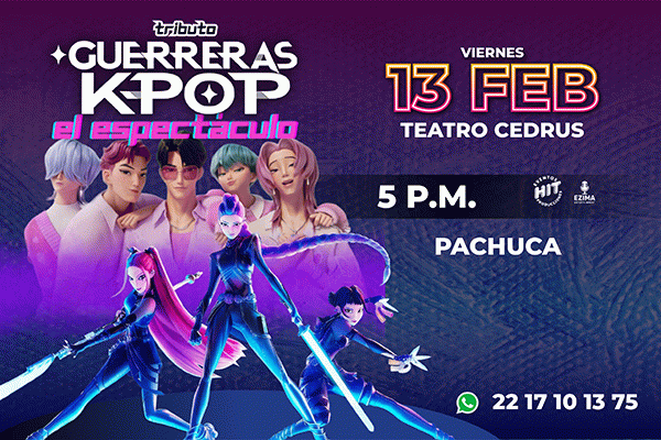 img_Tributo Guerreras K- Pop  el espectáculo, Pachuca